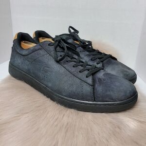 Lacoste Carnaby Evo 317 9 Men's Black suede Sneaker Size 12